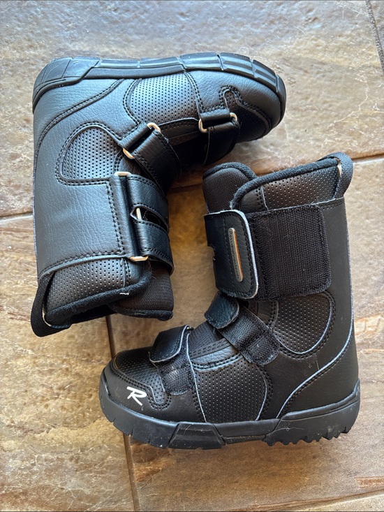 Rossignol Other - Rossignol Kids Black Snow Boots with Hook-and-Loop Straps
